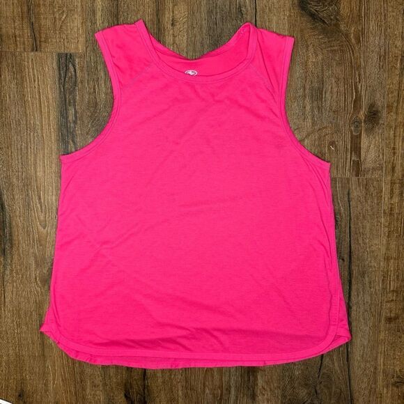 Athletic Works Pink Active Repreve Racerback Tank Top - Picture 5 of 7